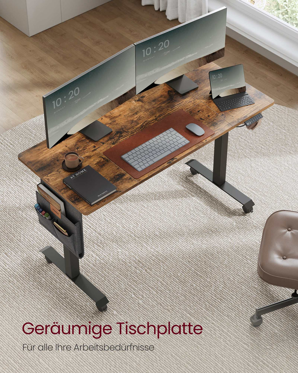 Höhenverstellbarer Schreibtisch elektrisch