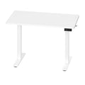 Elektrischer Höhenverstellbarer Schreibtisch mit Memory-Funktion und Erinnerung, 80 x 50 cm, Weiß