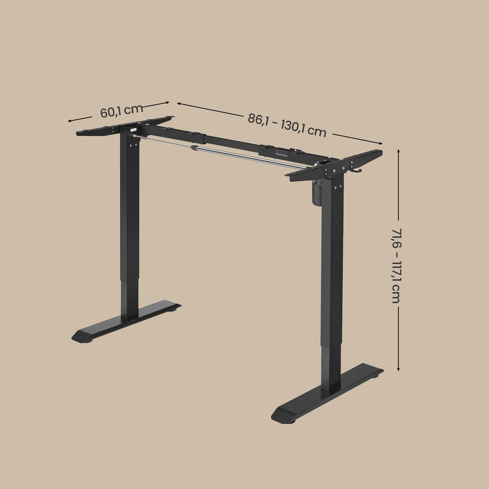 Höhenverstellbarer Schreibtisch elektrisch, 120,1 x 60
