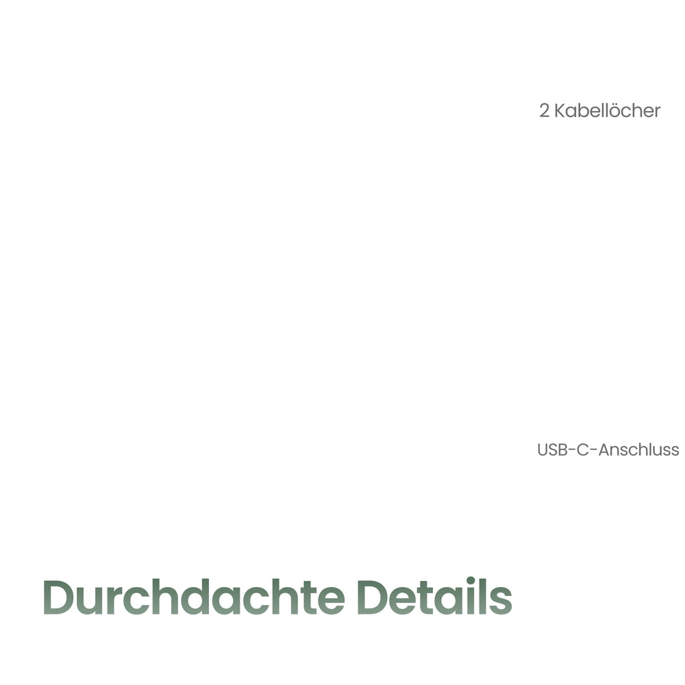Höhenverstellbarer Stehtisch, 160 x 70 cm, Memory-Funktion