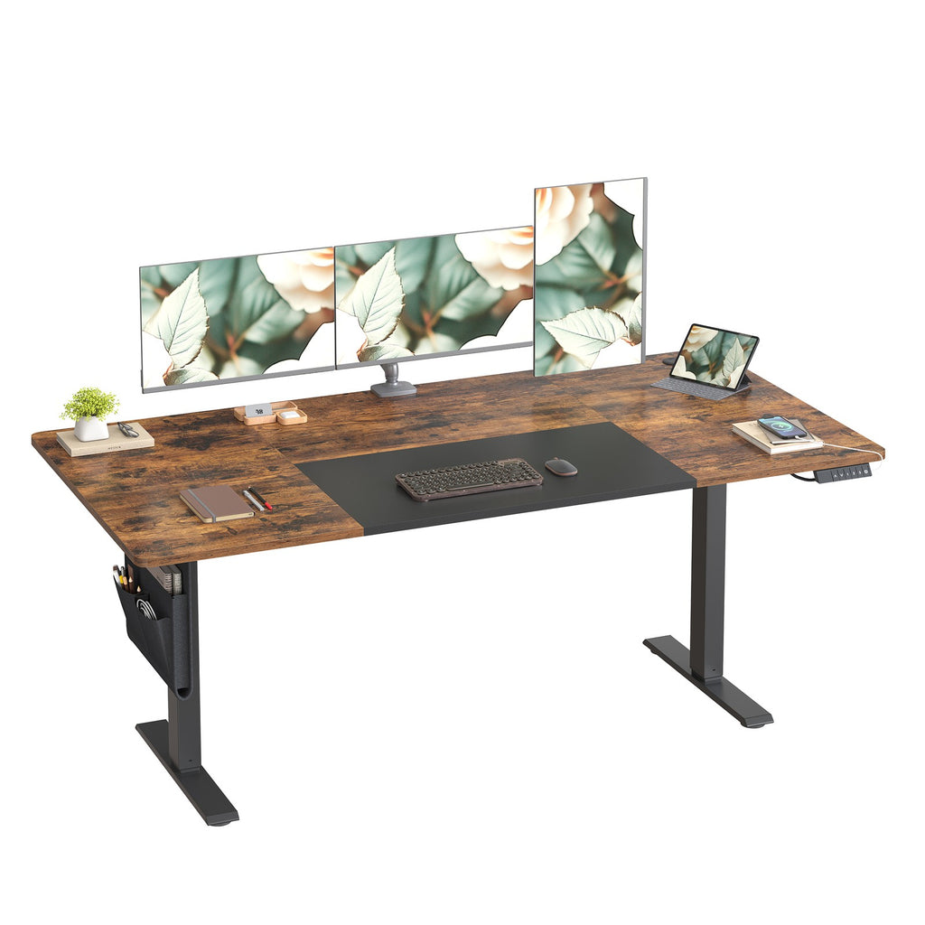 Höhenverstellbarer Stehtisch, 180 x 80 cm, Memory-Funktion