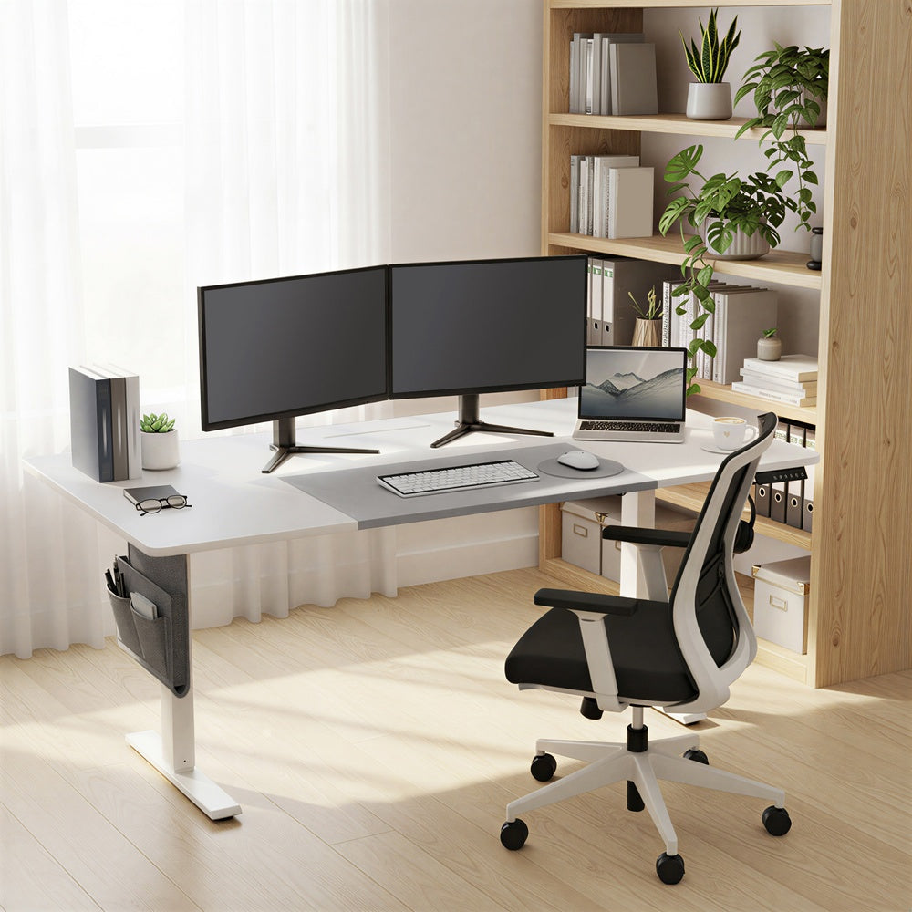 Höhenverstellbarer Stehtisch, 180 x 80 cm, Memory-Funktion