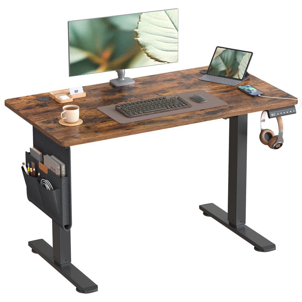 Höhenverstellbarer Schreibtisch, 100 x 60 cm, Memory-Funktion