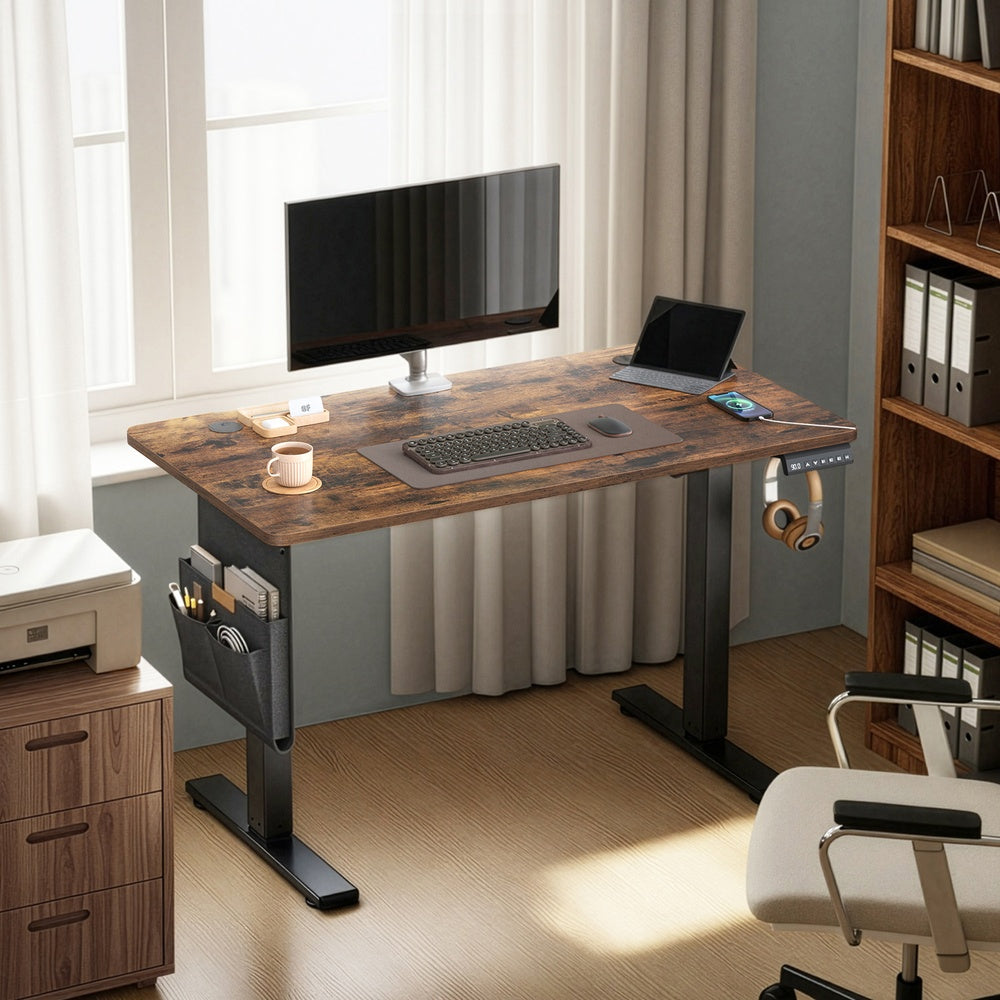 Höhenverstellbarer Schreibtisch, 100 x 60 cm, Memory-Funktion