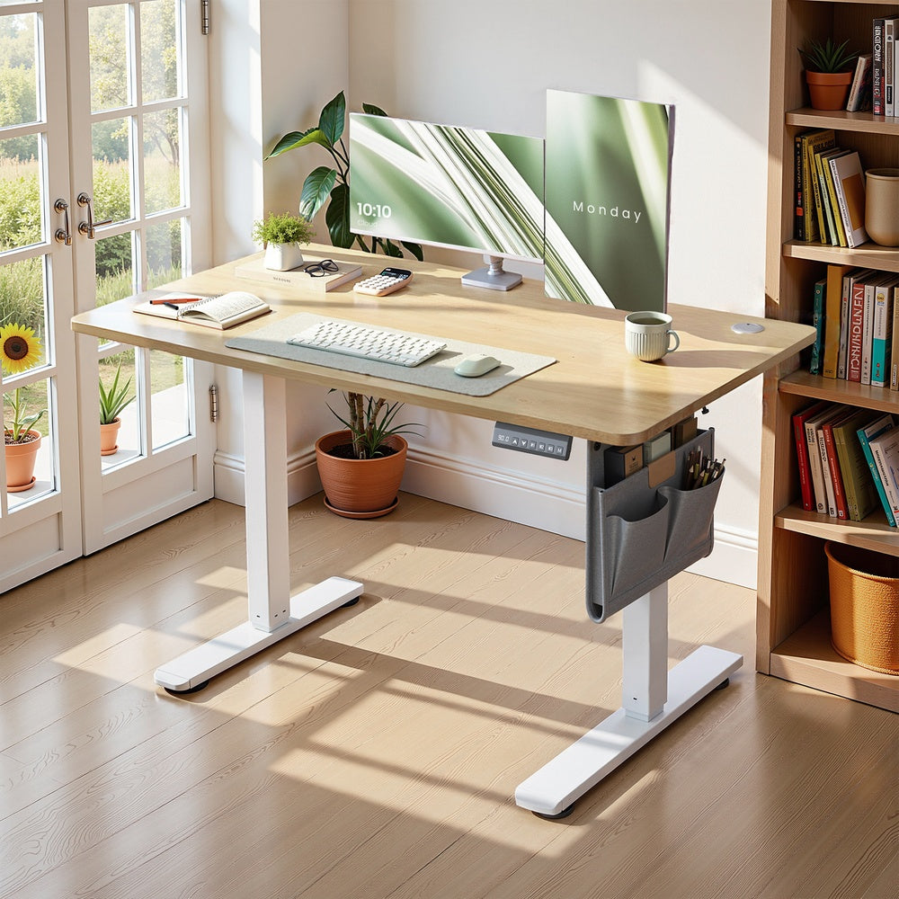 Höhenverstellbarer Schreibtisch, 120 x 60 cm, Memory-Funktion