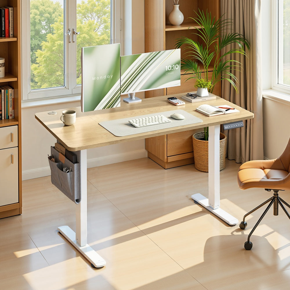 Höhenverstellbarer Schreibtisch, 120 x 60 cm, Memory-Funktion