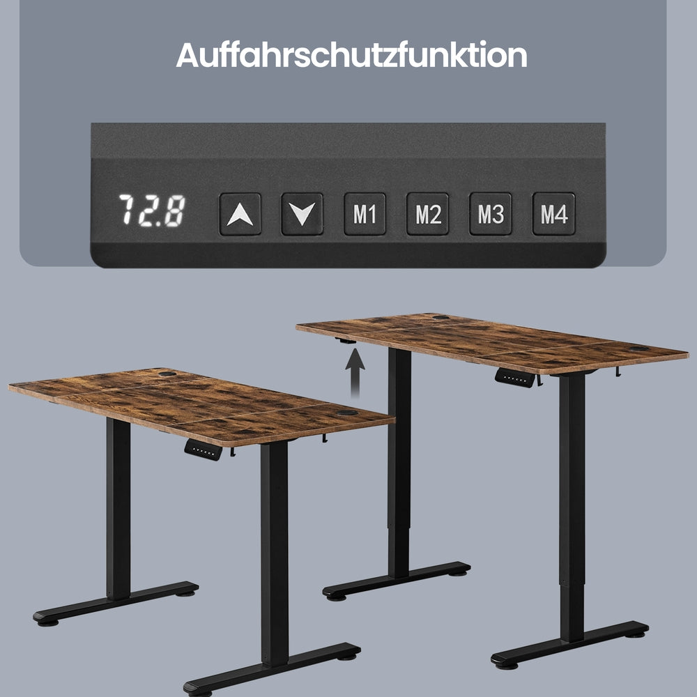 Höhenverstellbarer Schreibtisch elektrisch, 140,1 x 60
