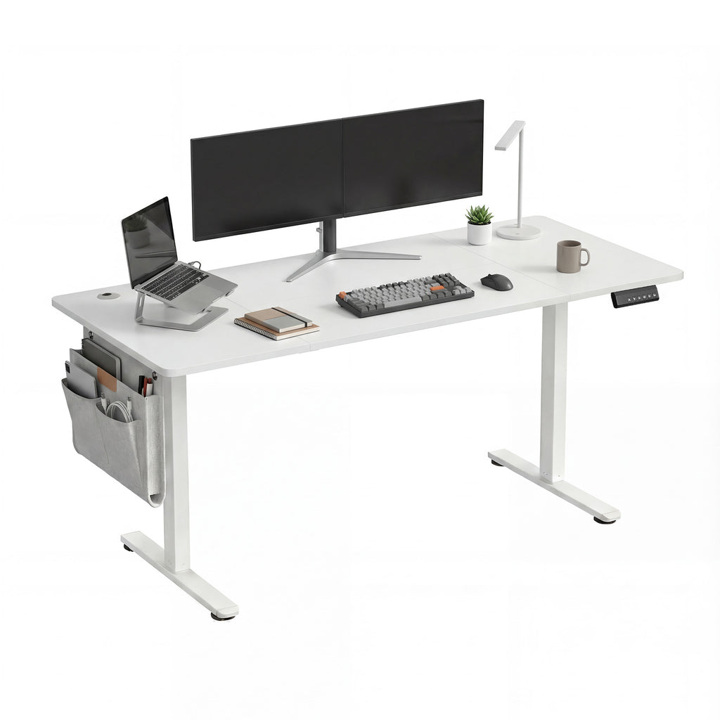 Höhenverstellbarer Schreibtisch, 160 x 70 cm, Memory-Funktion