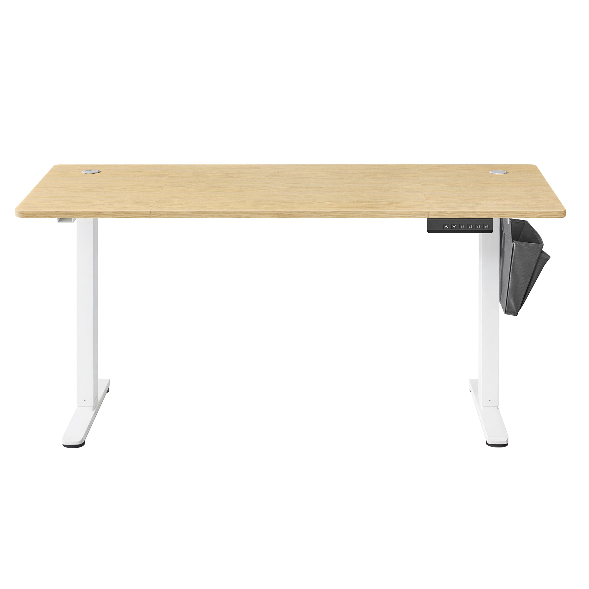 Höhenverstellbarer Schreibtisch elektrisch, 4 Speichertasten, 160 x 70 cm