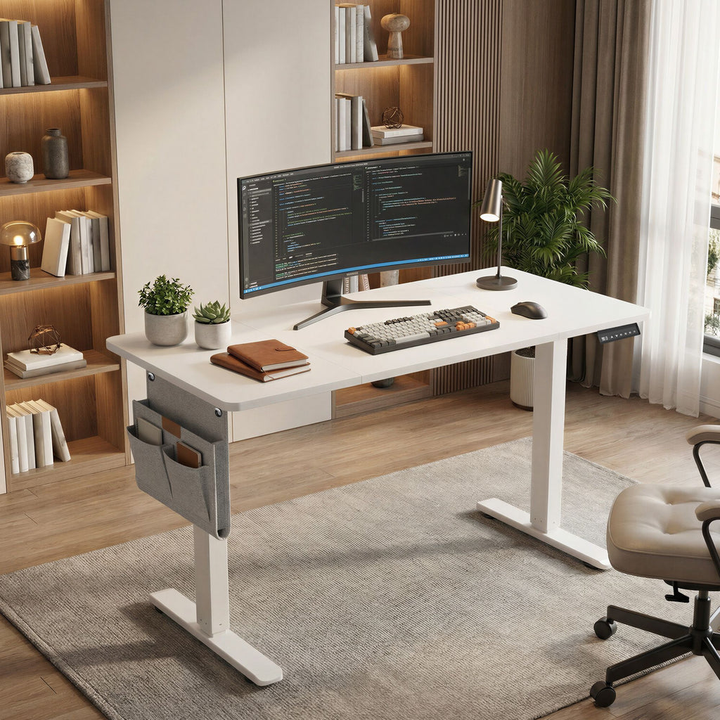 Höhenverstellbarer Schreibtisch, 180 x 80 cm, Memory-Funktion