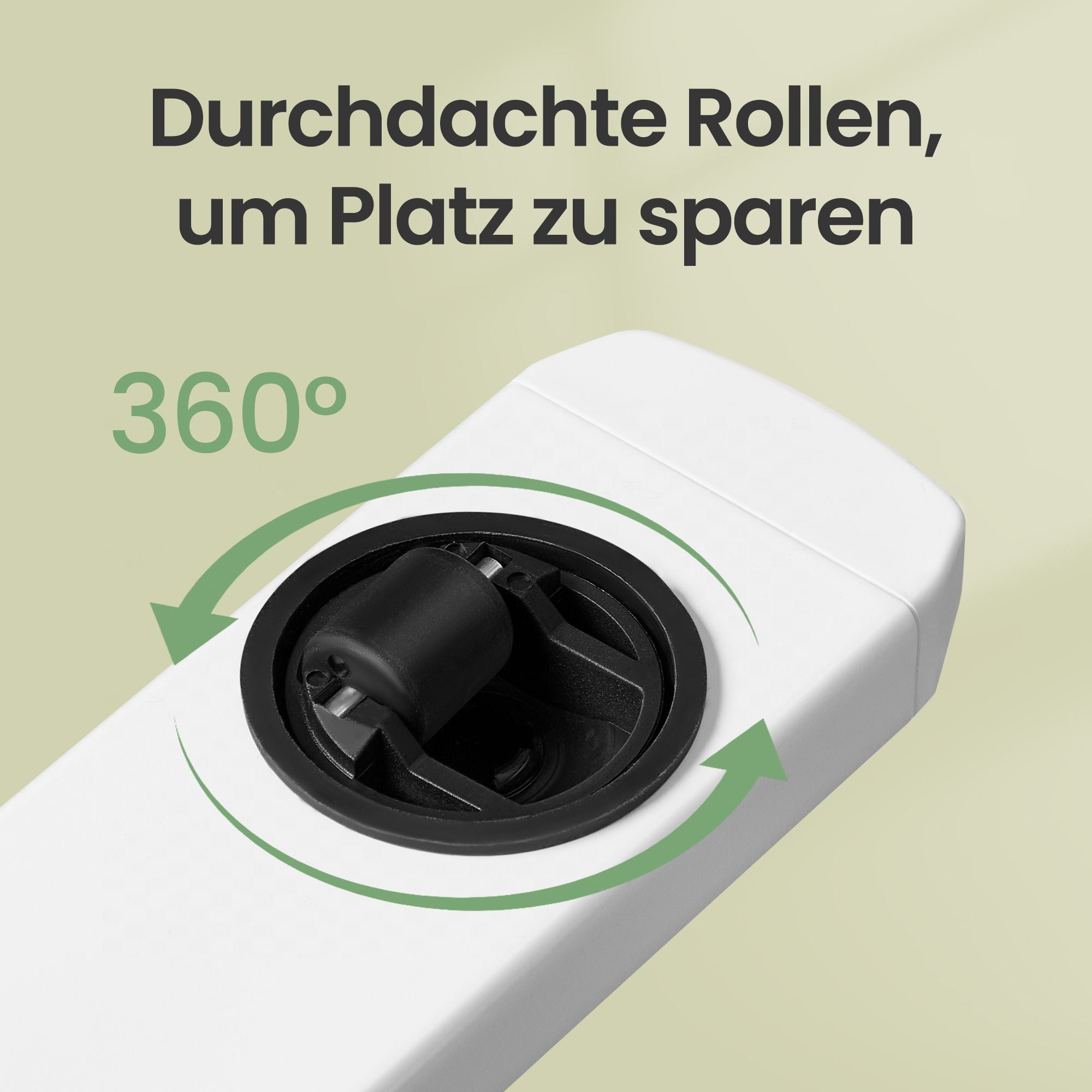 Stehtisch, Beistelltisch mit Rollen, verstellbar