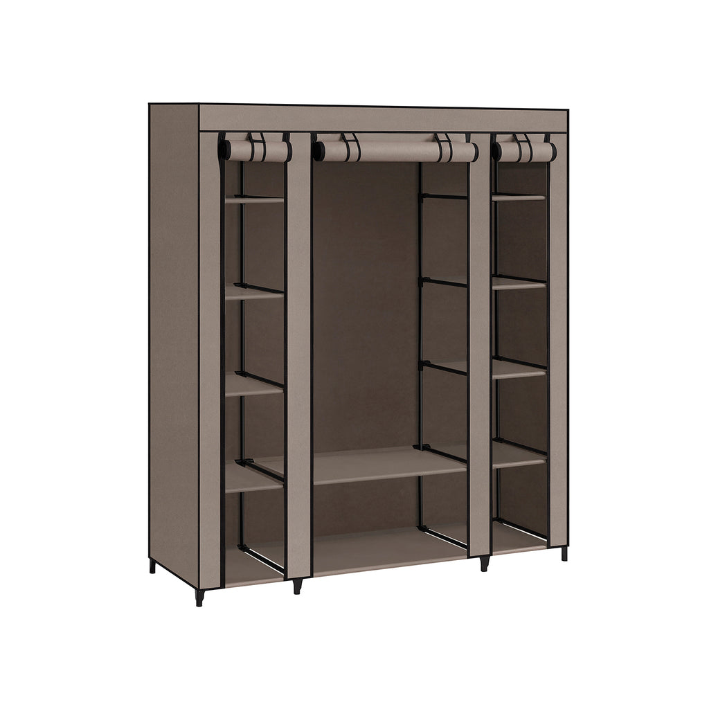 Faltschrank mit Kleiderstange