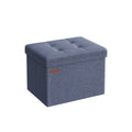 Sitzbank mit Stauraum helldenimblau