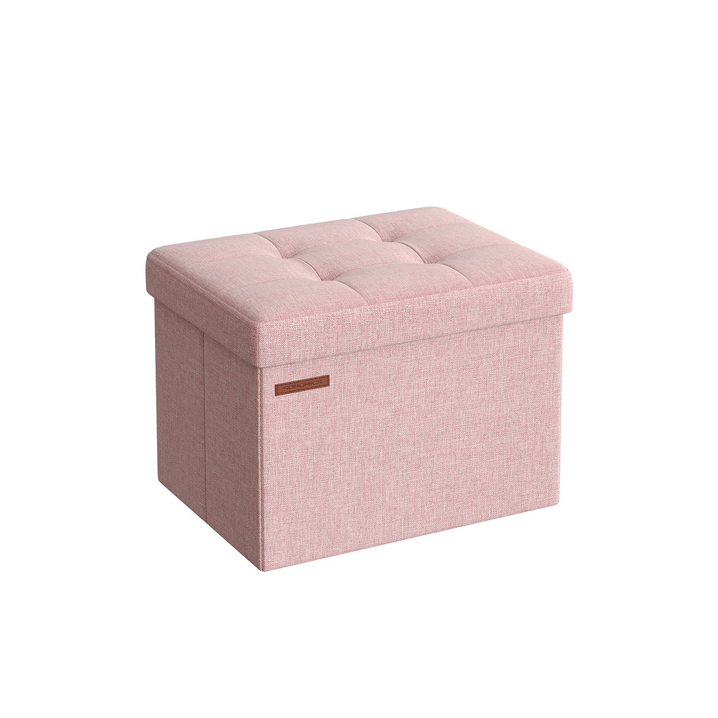 Sitzbank mit Stauraum pastellrosa