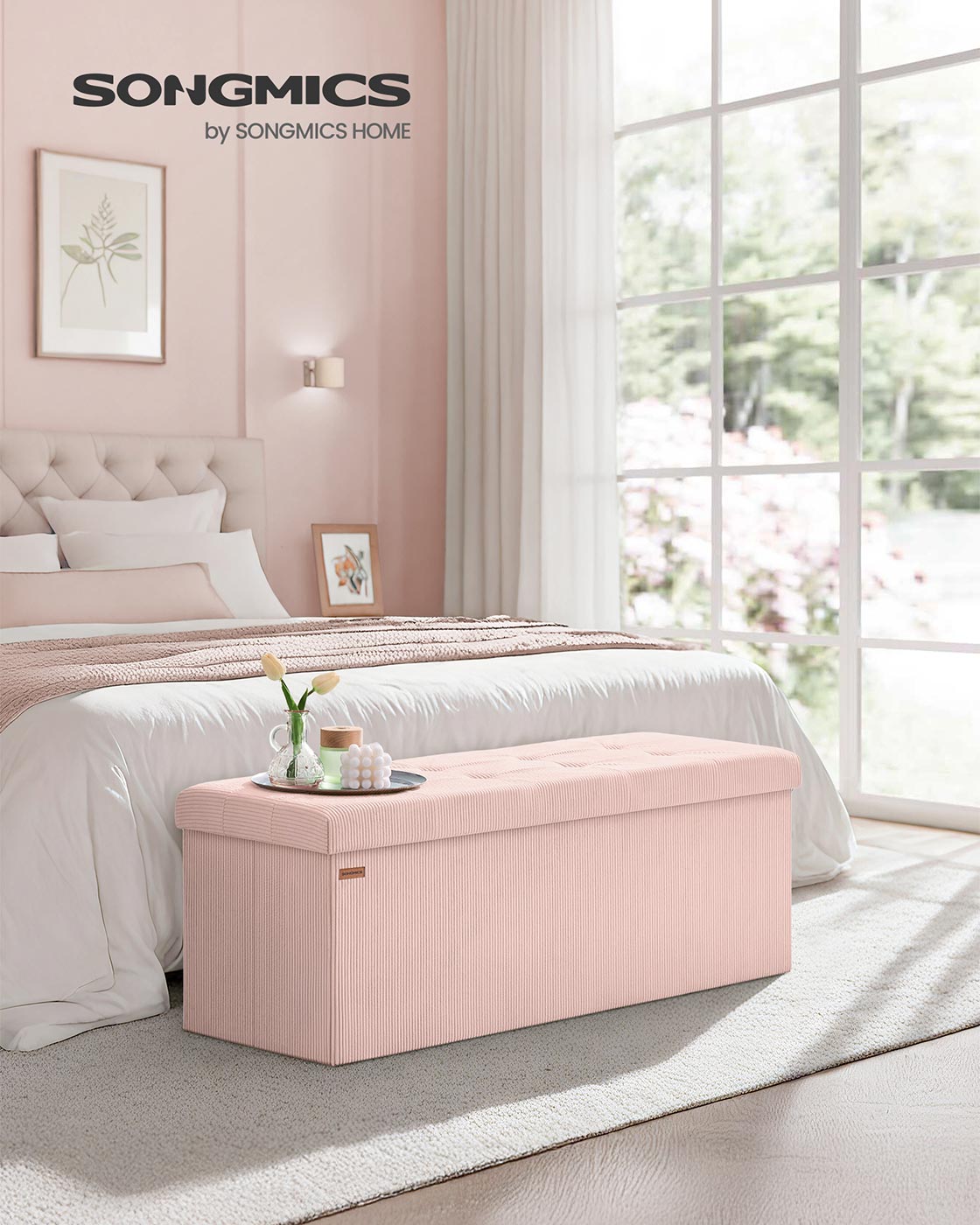 Sitzbank mit Stauraum und klappbarem Design