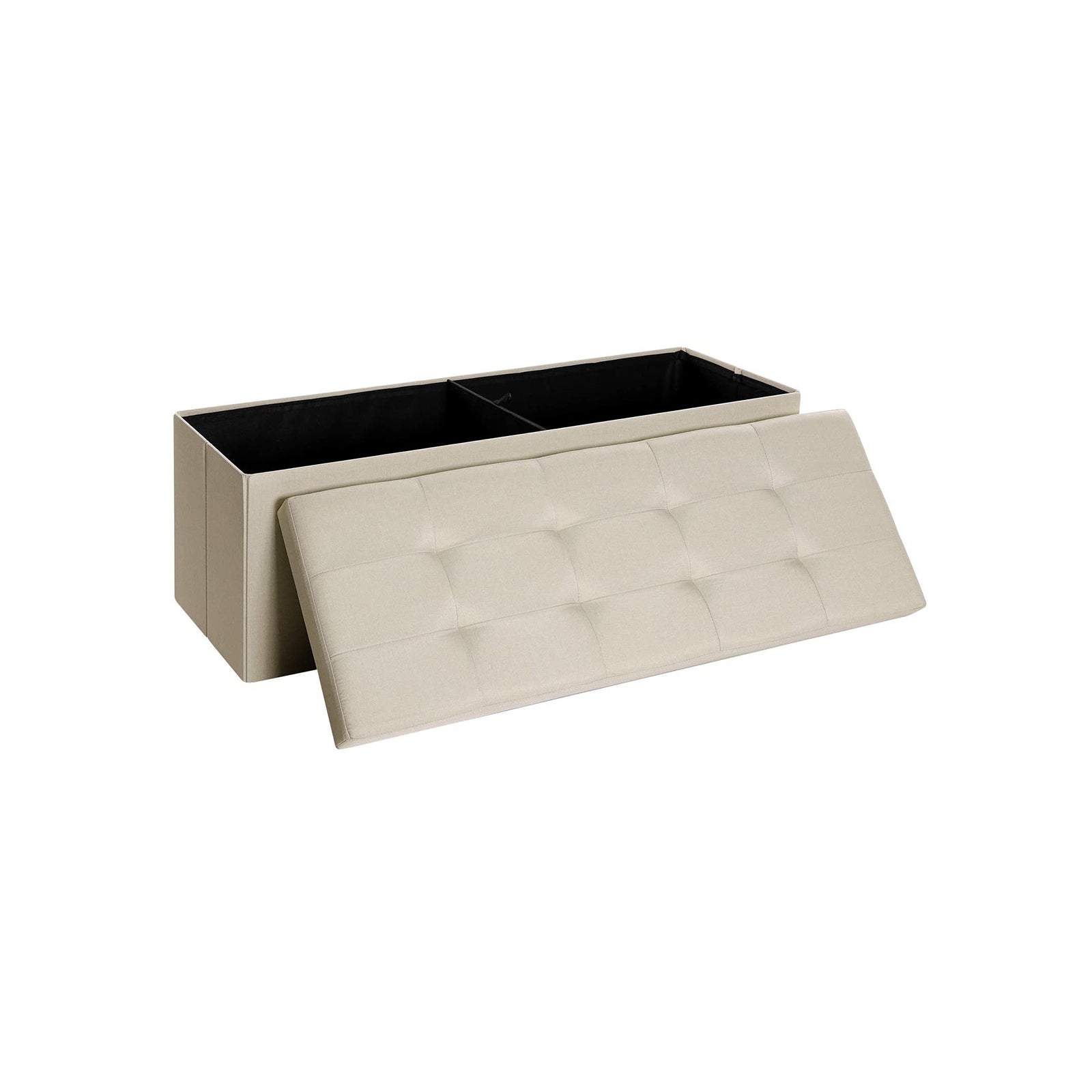 Sitzbank mit Stauraum, 38 x 110 x 38 cm, Sitztruhe