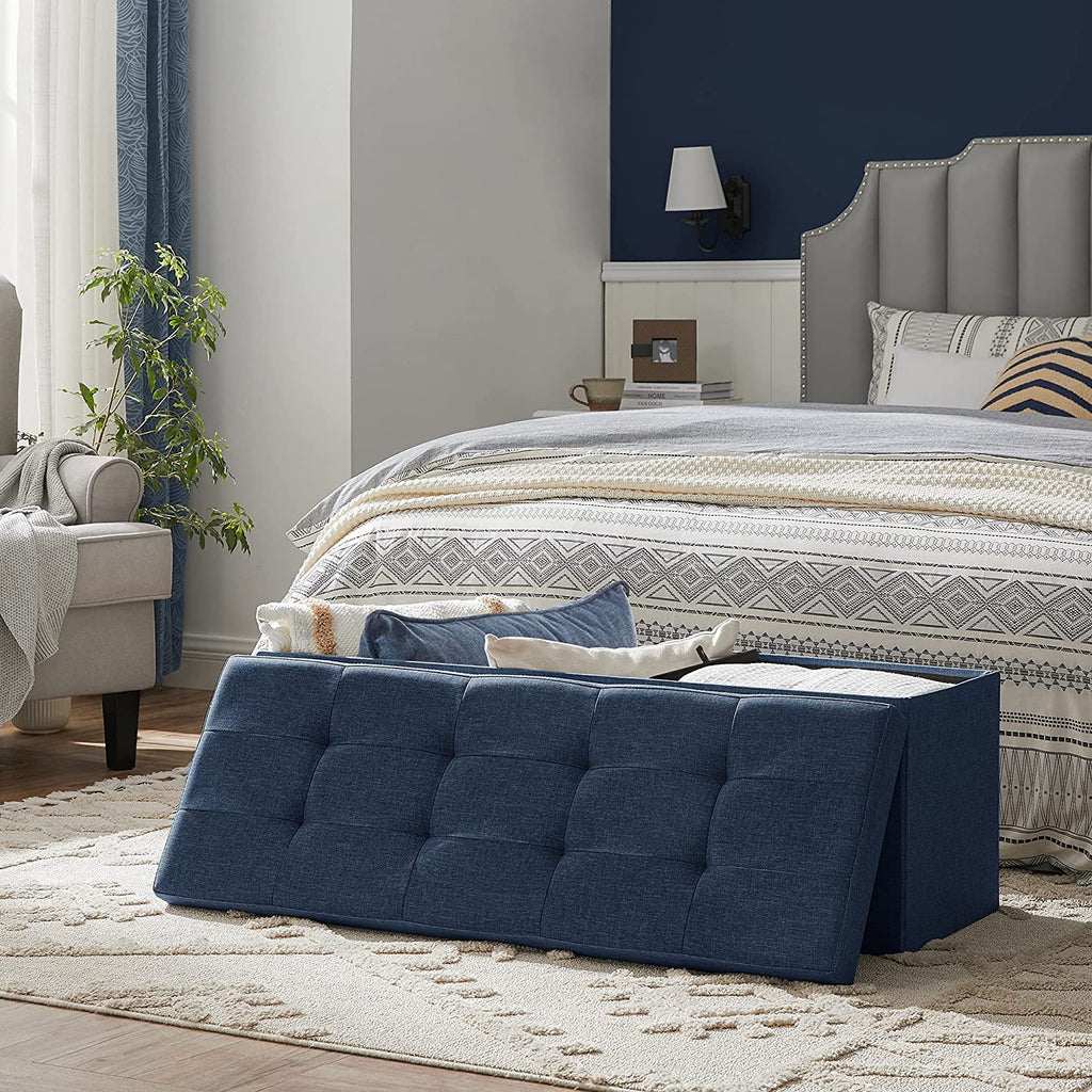 Sitzbank mit Stauraum, 38 x 110 x 38 cm, Sitztruhe