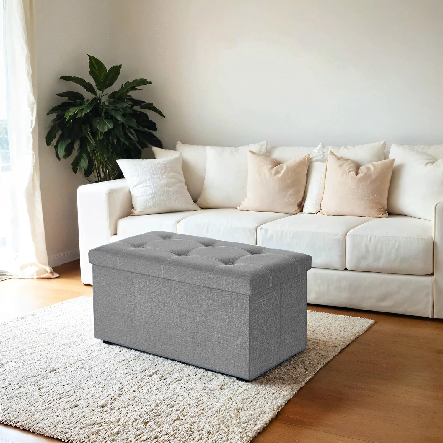 Sitzbank mit Stauraum, Sitztruhe, Sitzhocker