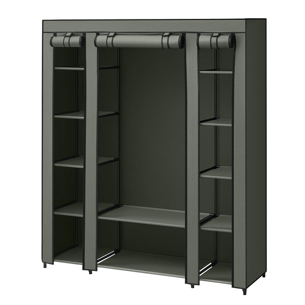 Kleiderschrank, Stoffschrank, mit Überzug aus Vliesstoff