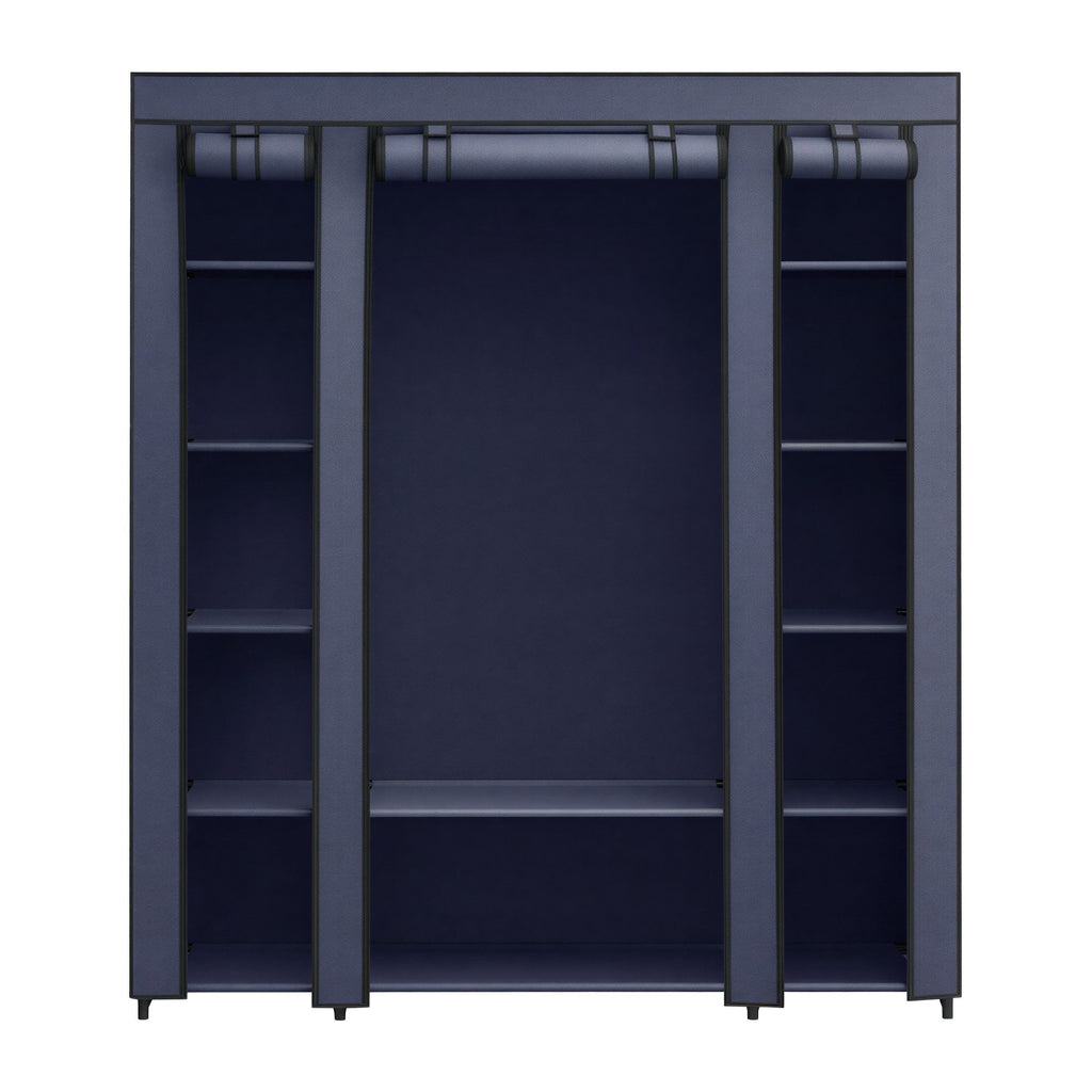 Kleiderschrank, Stoffschrank, mit Überzug aus Vliesstoff