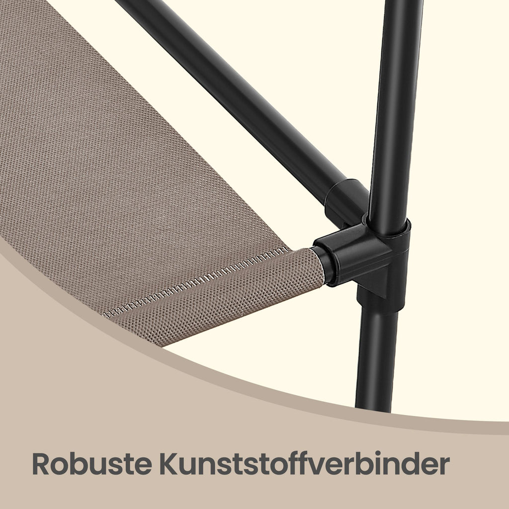 Kleiderschrank, Stoffschrank, mit Überzug aus Vliesstoff