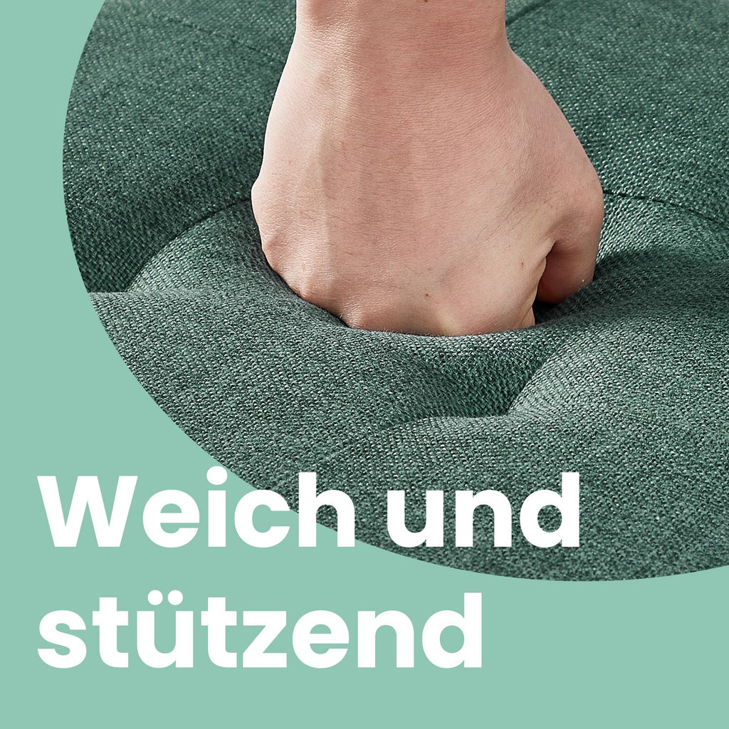 Sitzhocker mit Stauraum, kleine klappbare Sitzbank, 38