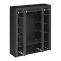 Kleiderschrank, Stoffschrank, mit Überzug aus Vliesstoff