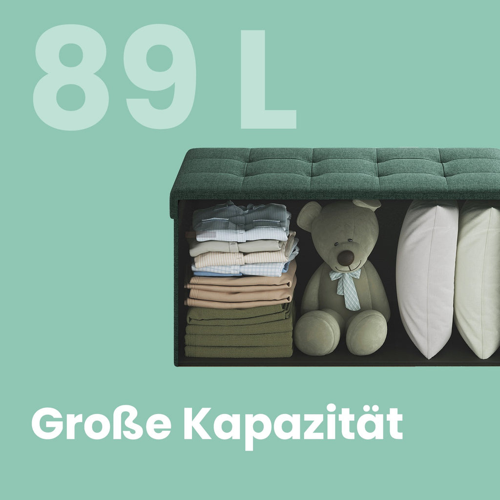 Sitzbank mit Stauraum, Sitztruhe, Bettbank