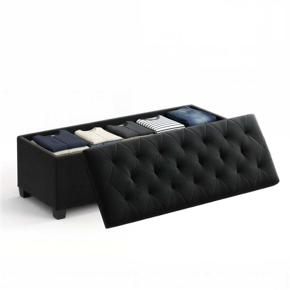 Sitzbank mit Stauraum, Sitztruhe, Bettbank