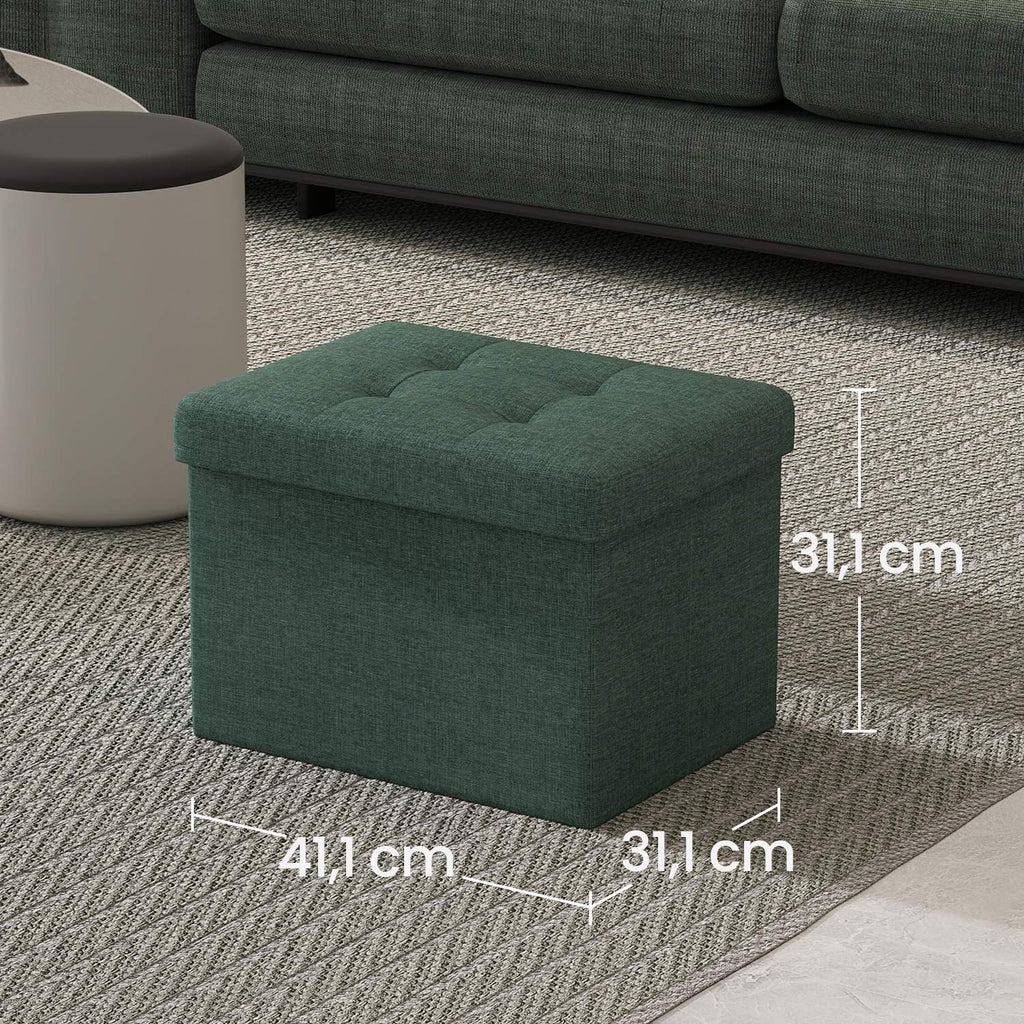 Sitzhocker, Hocker mit Stauraum, bis 130 kg belastbar