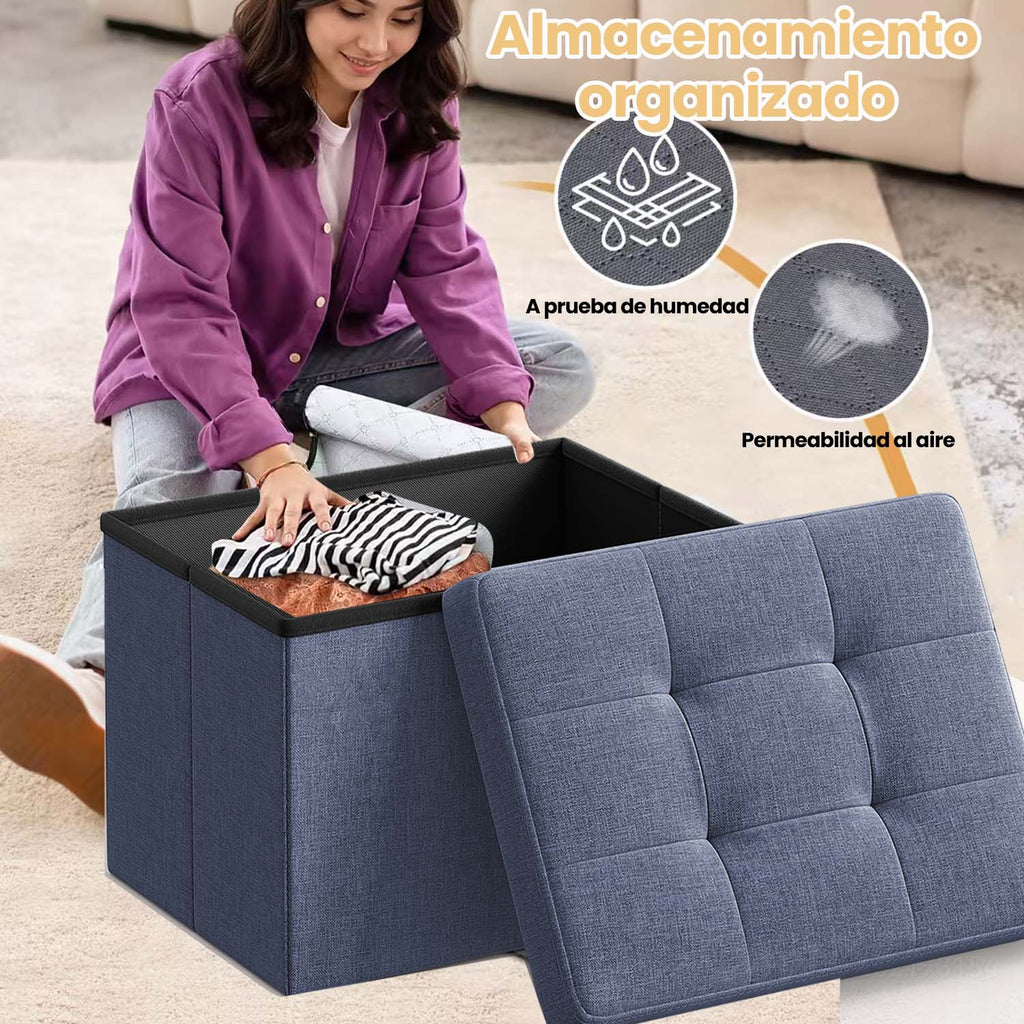 Sitzhocker, Sitzbank mit Stauraum, 31 x 41 cm