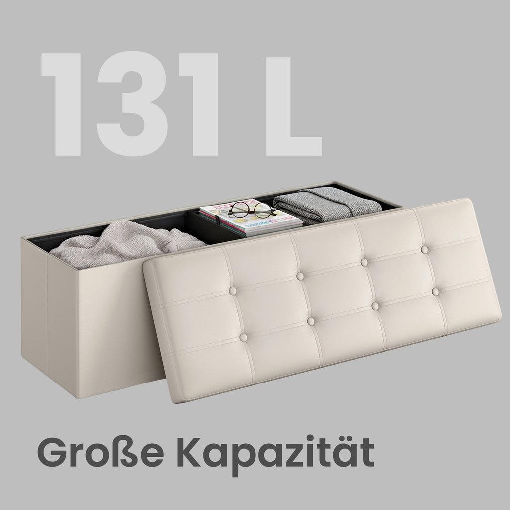 Sitzbank mit Stauraum, Bank, klappbar