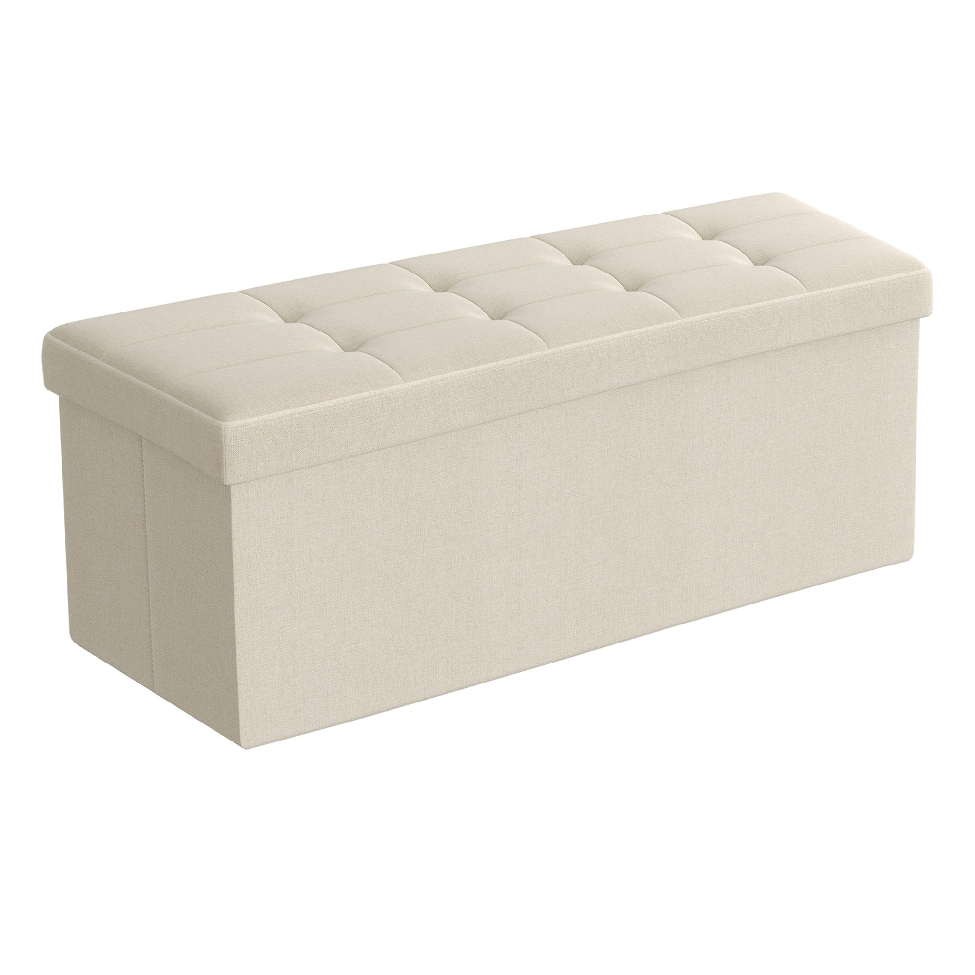 Sitzbank mit Stauraum, 38 x 110 x 38 cm, Sitztruhe