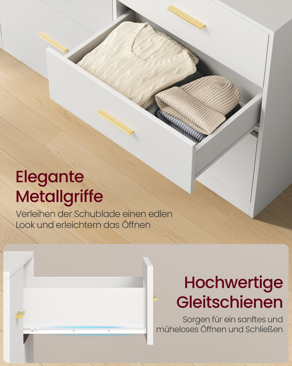 CUSTOS Kollektion - Kommode, Kommodenschrank, modern