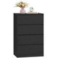 Kommode mit 4 Schubladen, Kommodenschrank, Schubladenschrank, Wäschekommode, für Schlafzimmer
