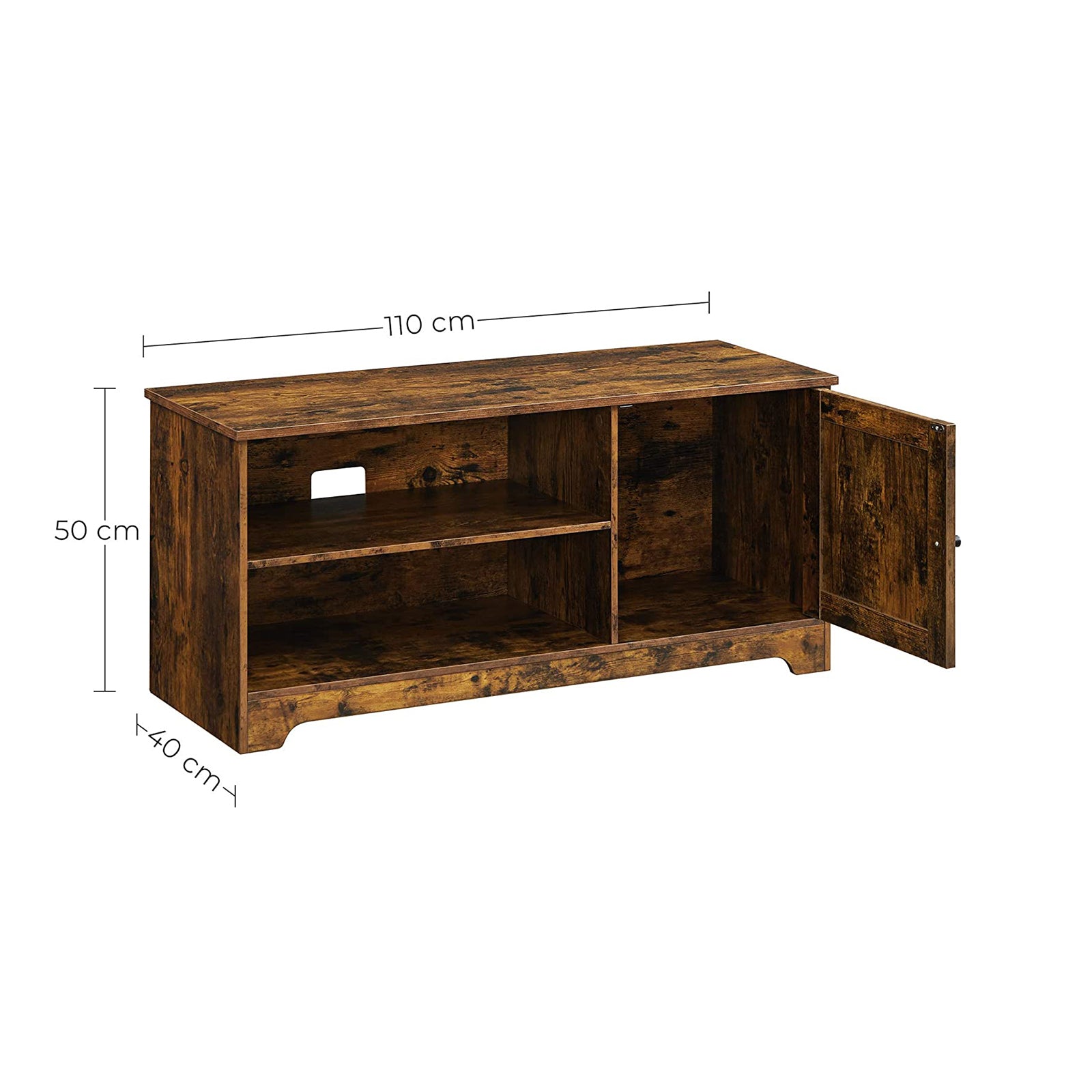 TV-Schrank vintagebraun