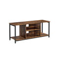 TV-Schrank mit offenen Fächern 40 x 120 x 50 cm vintagebraun-schwarz