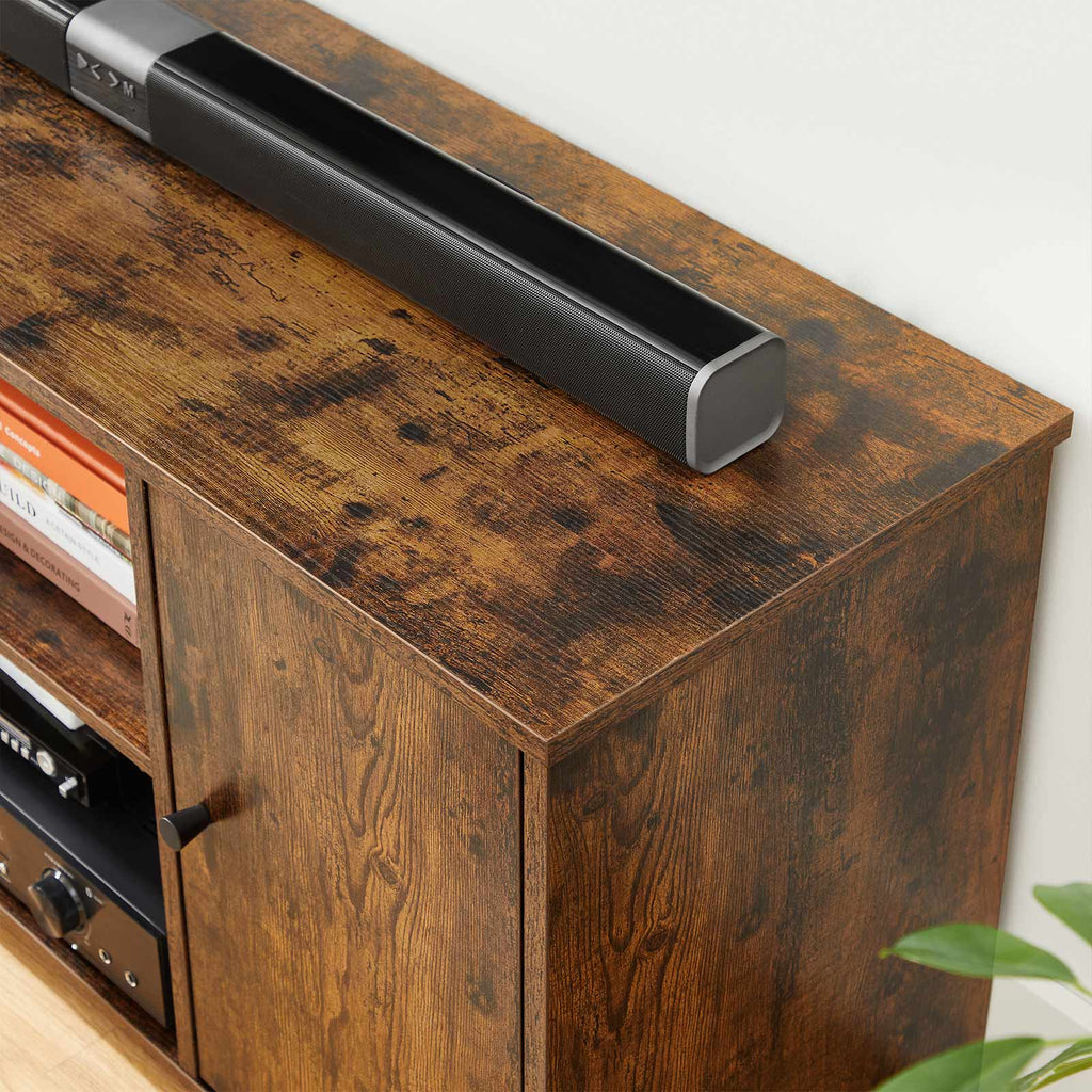 TV-Schrank mit Türen Vintagebraun