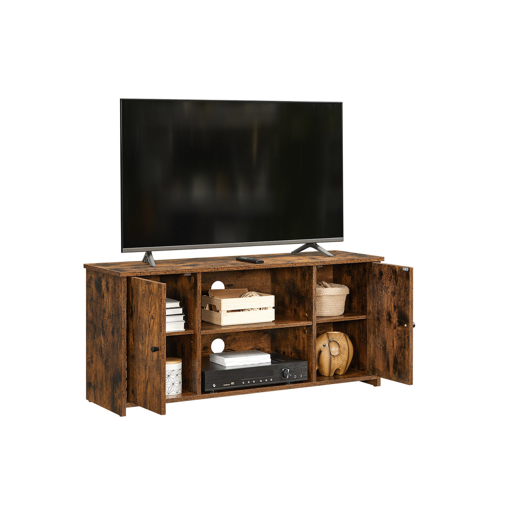 TV-Schrank mit Türen Vintagebraun
