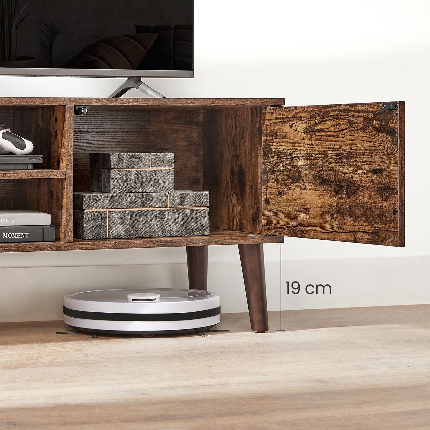 TV-Schrank 120 cm lang Industrie-Design