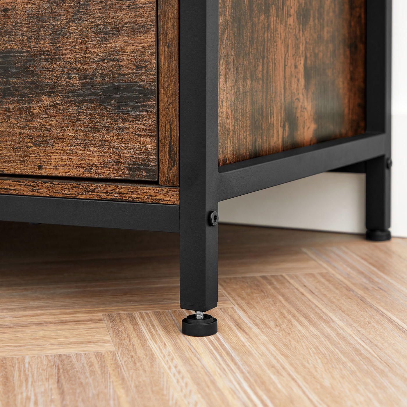 Industriestil TV-Schrank mit 3 Schubladen