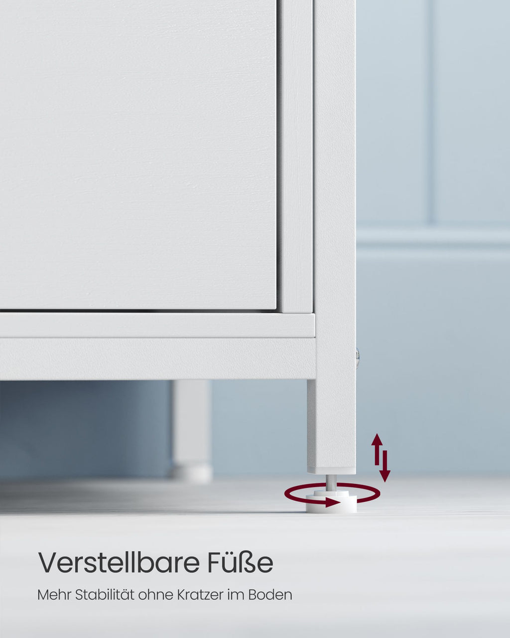 TV-Schrank 40 x 178 x 50 cm mit 3 Schubladen