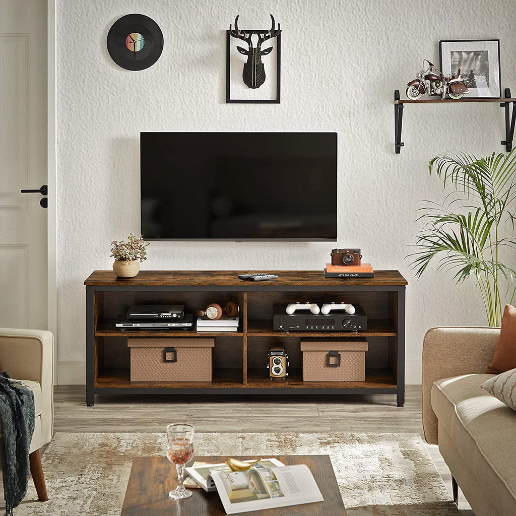 Industriestil TV-Schrank Vintagebraun-Schwarz