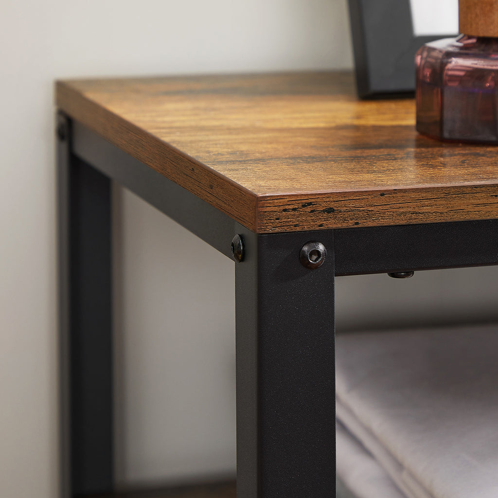 Industrie-Design TV-Regal mit 3 Ebenen
