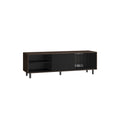 TV-Schrank superschnelle Montage modern aschbraun-tintenschwarz