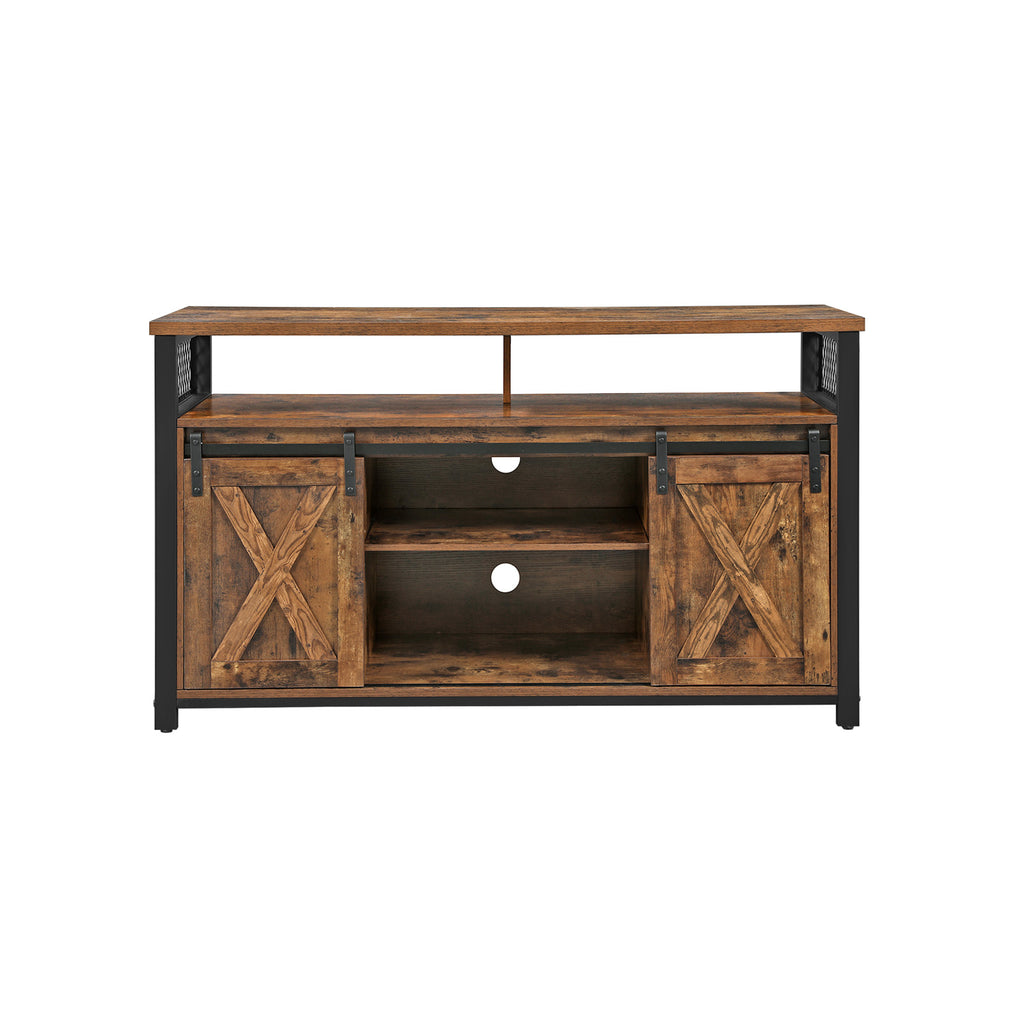 TV-Schrank vintagebraun-schwarz