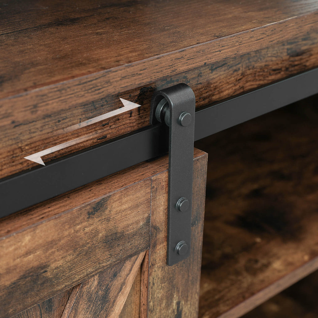 TV-Schrank vintagebraun-schwarz