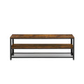 Industriestil TV-Lowboard mit 3 Ebenen