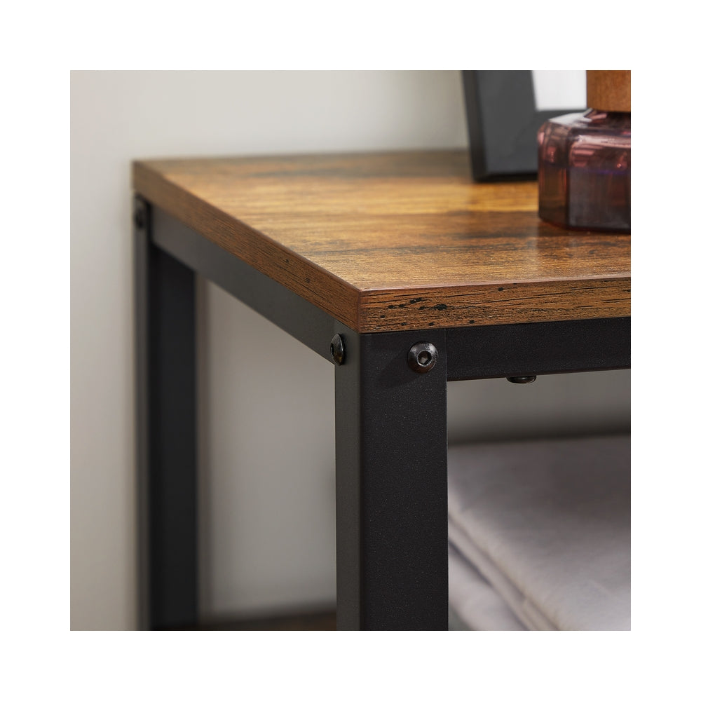 Industriestil TV-Lowboard mit 3 Ebenen