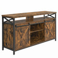 TV-Schrank Landhausstil vintagebraun-schwarz